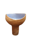 Vaso texturizado azul
