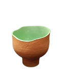 Vaso irregular verde