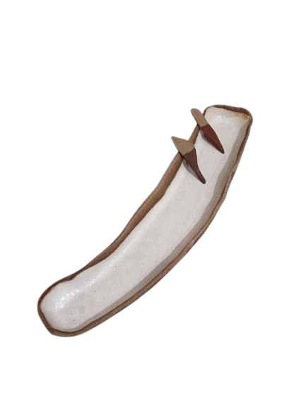 Petisqueira orgânica longa branca 01