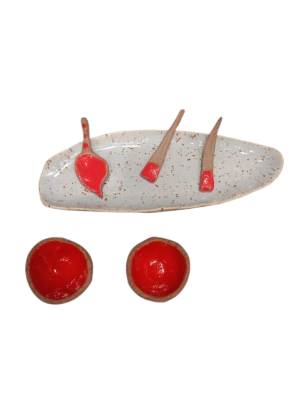 Petisqueira composta com pasinas